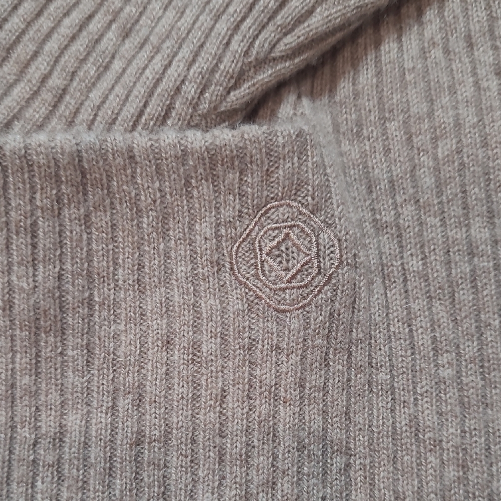 Euc Ravella Long Cardigan Women's Sz Xl 100% Luxury Cashmere Tan Open Sweater — image 2 of 8